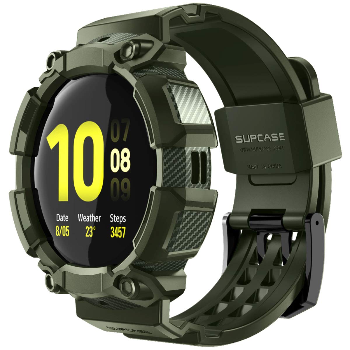 Supcase Unicorn Beetle Pro Protective Case with Strap for Galaxy Watch Active 2 40mm