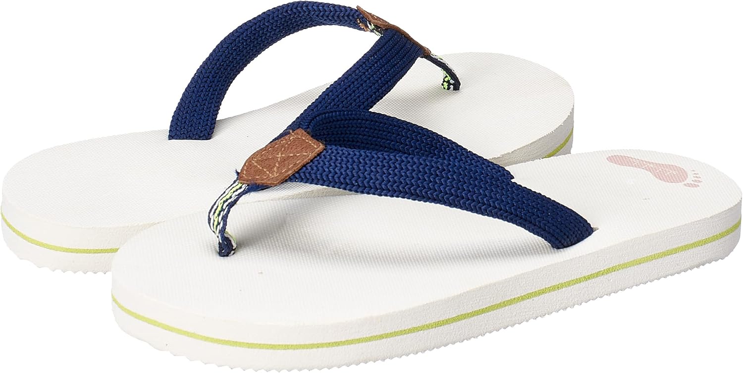 Shibshibi Rubber Slippers for Boys – Colorful Fabric Strap Casual Wear