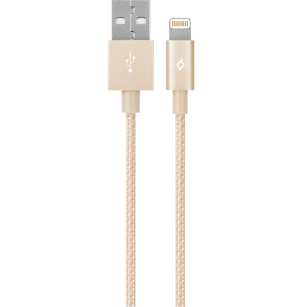 Ttec Alumicable MFi Lightning to USB Data Cable 120cm – Gold