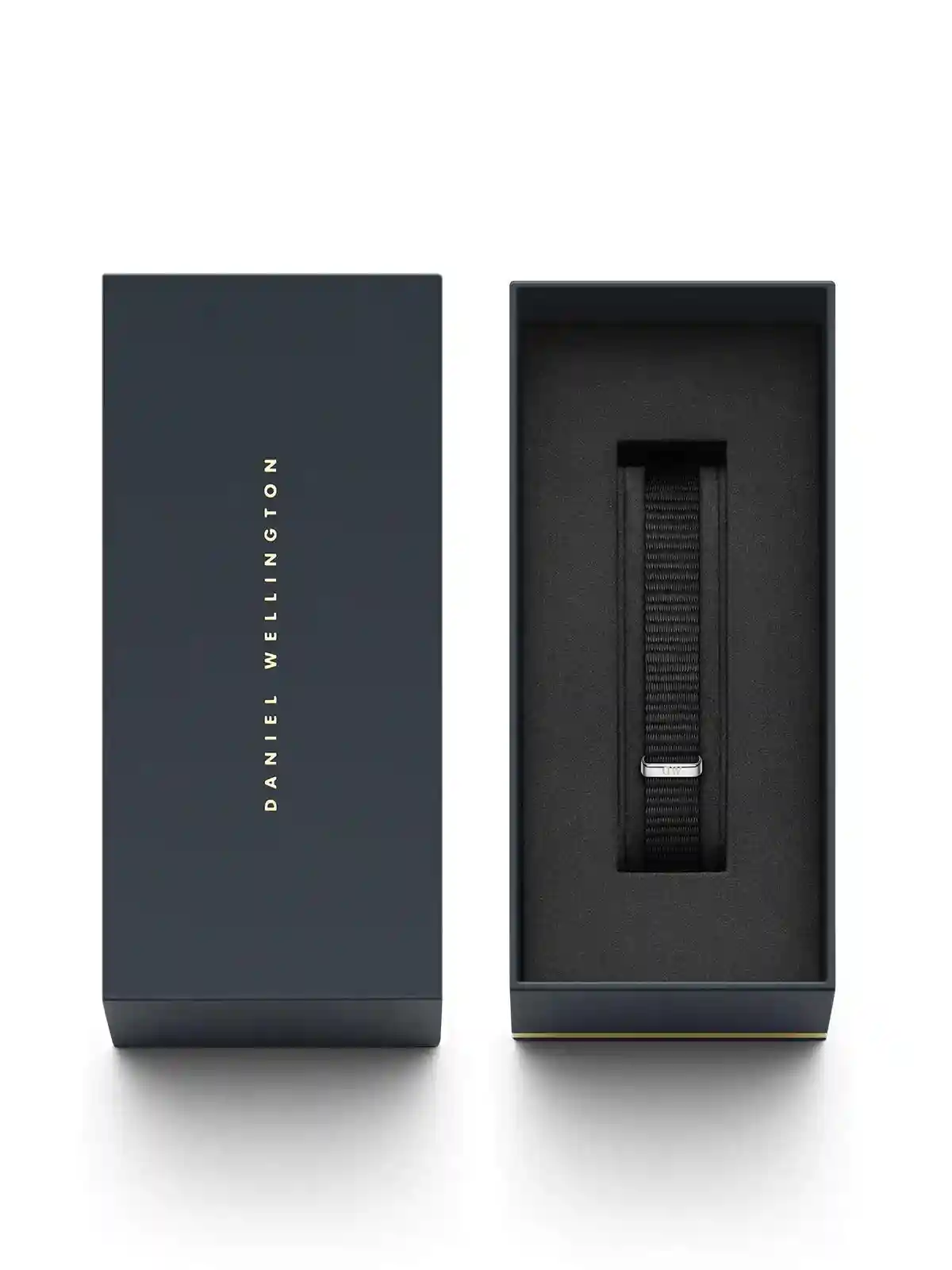 Daniel Wellington Unisex Polyester Watch Band – Black Replacement Strap