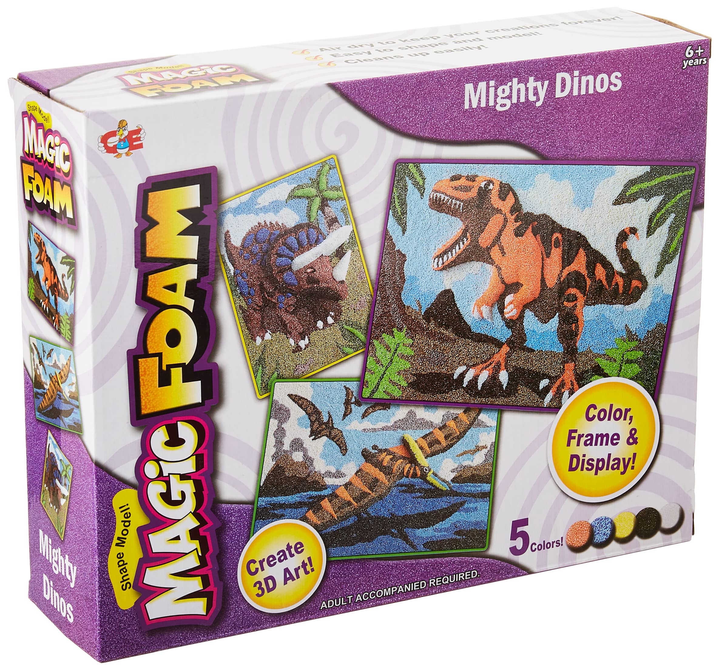 Magic Foam 5 Colors Kids Creative Modeling Foam
