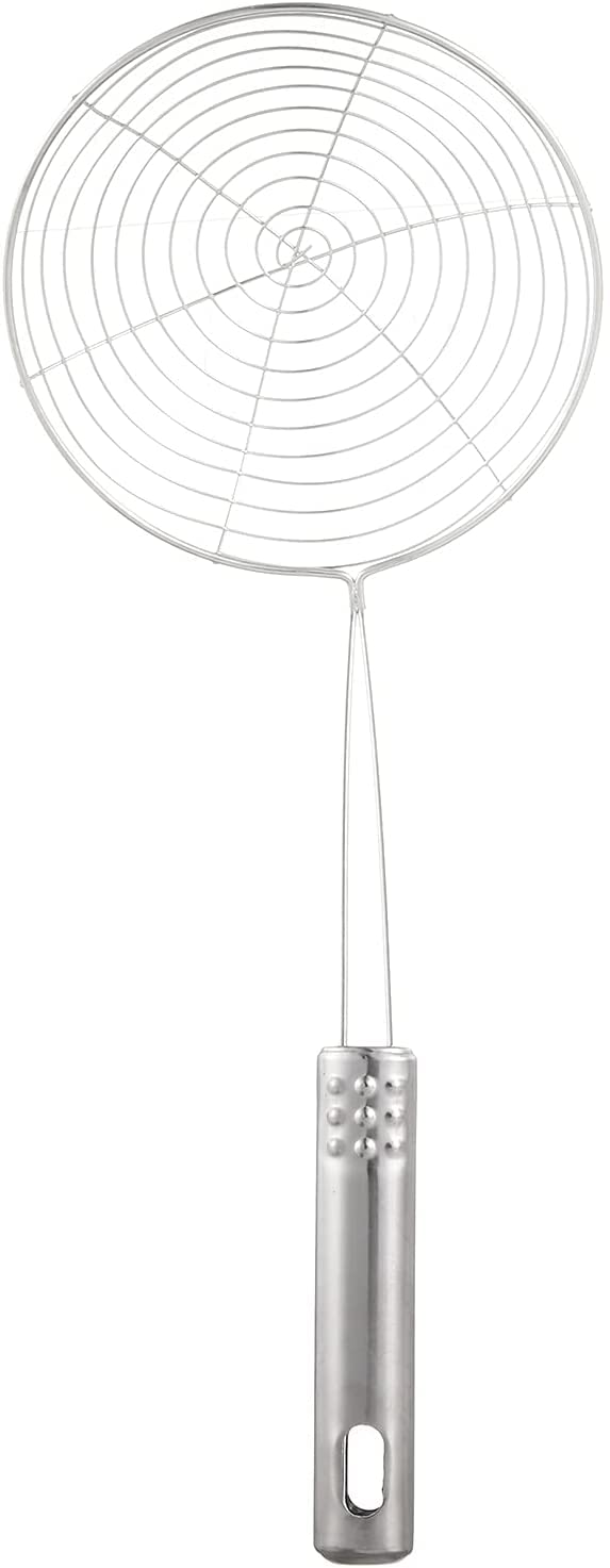 Stainless Steel Frying Pan with Large Handle – Durable Cooking Skillet for Everyday Use