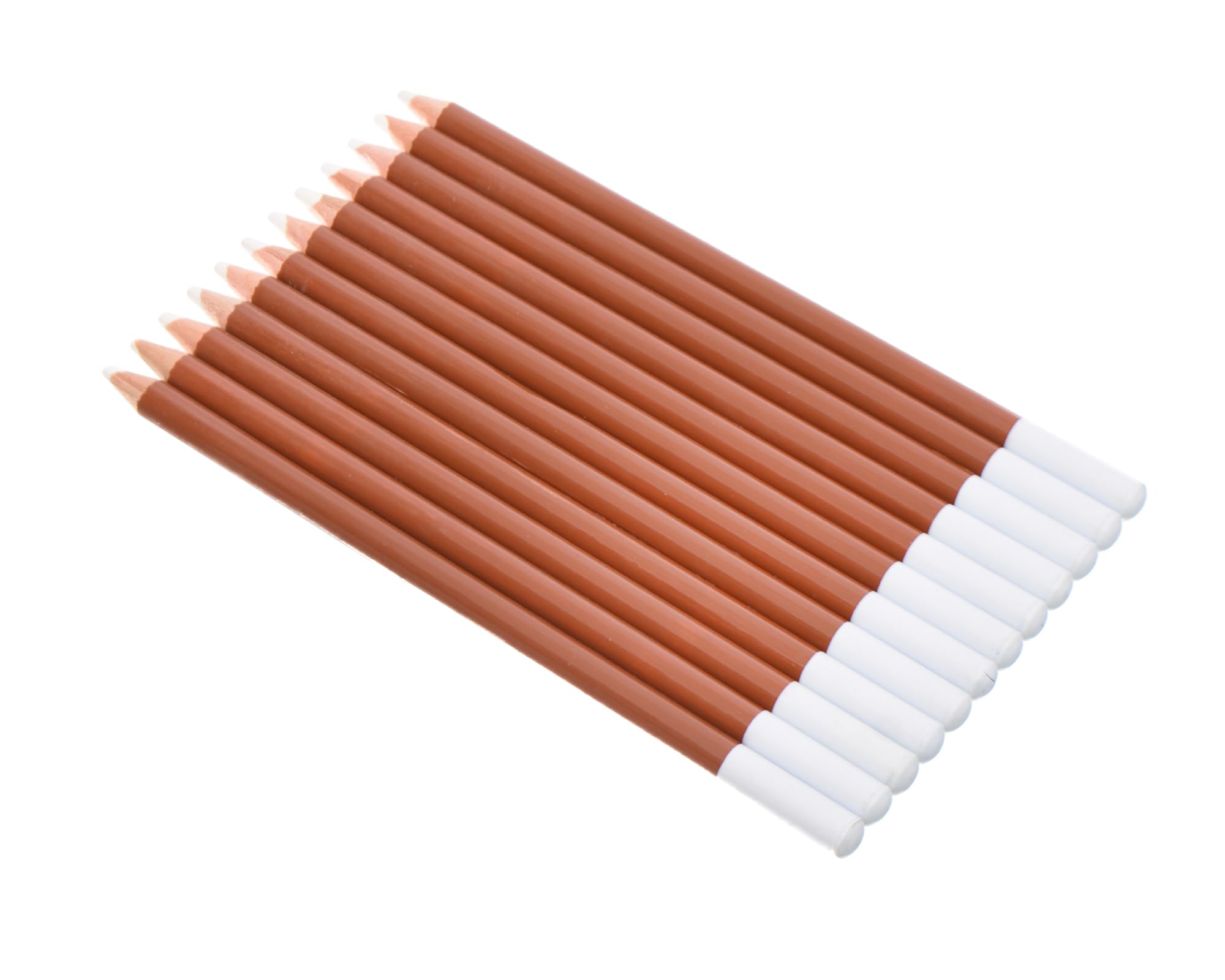 Keep Smiling White Charcoal Pencil Set TB-1070W HS-13 – 12 Pieces for Drawing, Sketching & Art Study