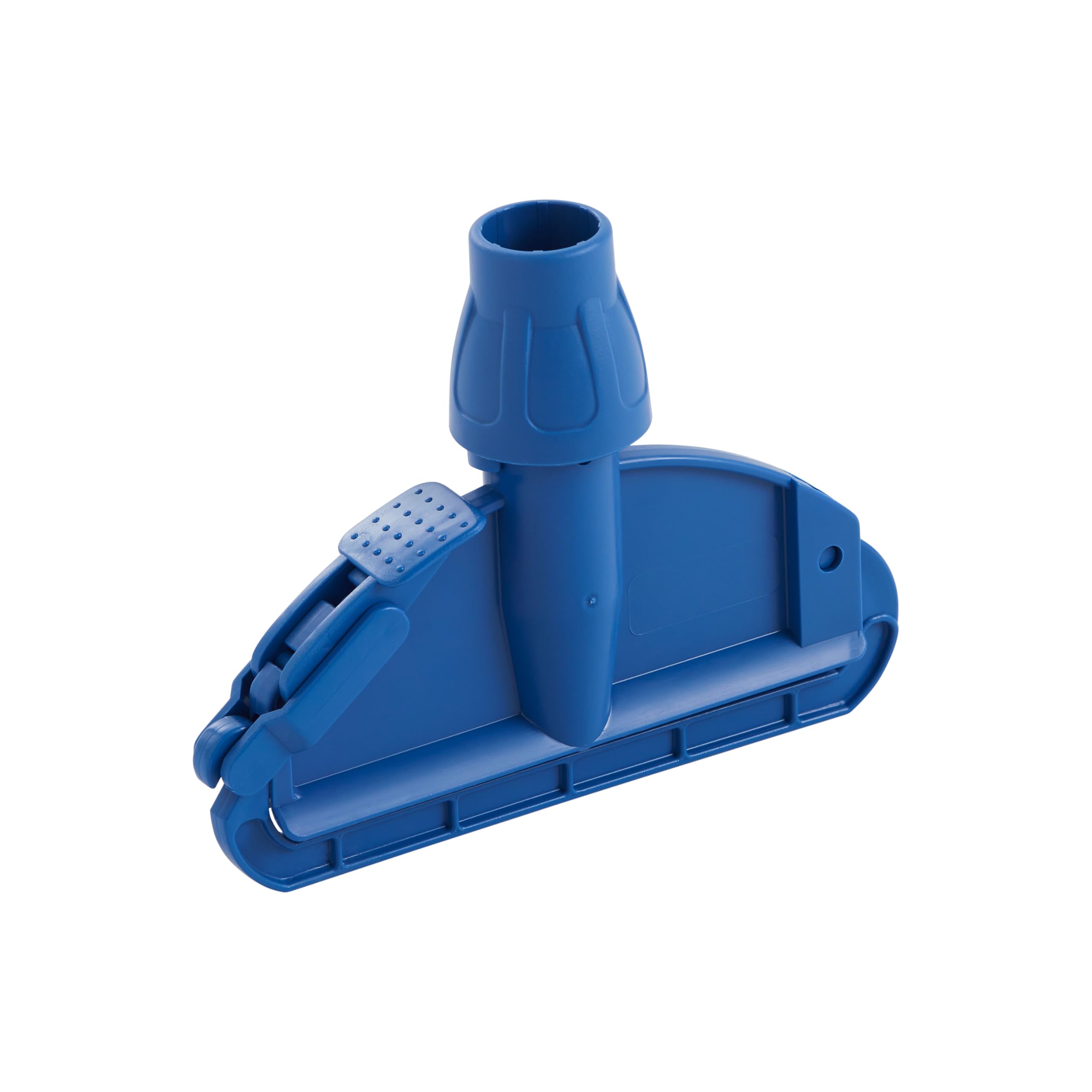 Maya 08014 Industrial Mop Holder – Heavy Duty Wall Mounted Mop and Tool Organizer – Blue