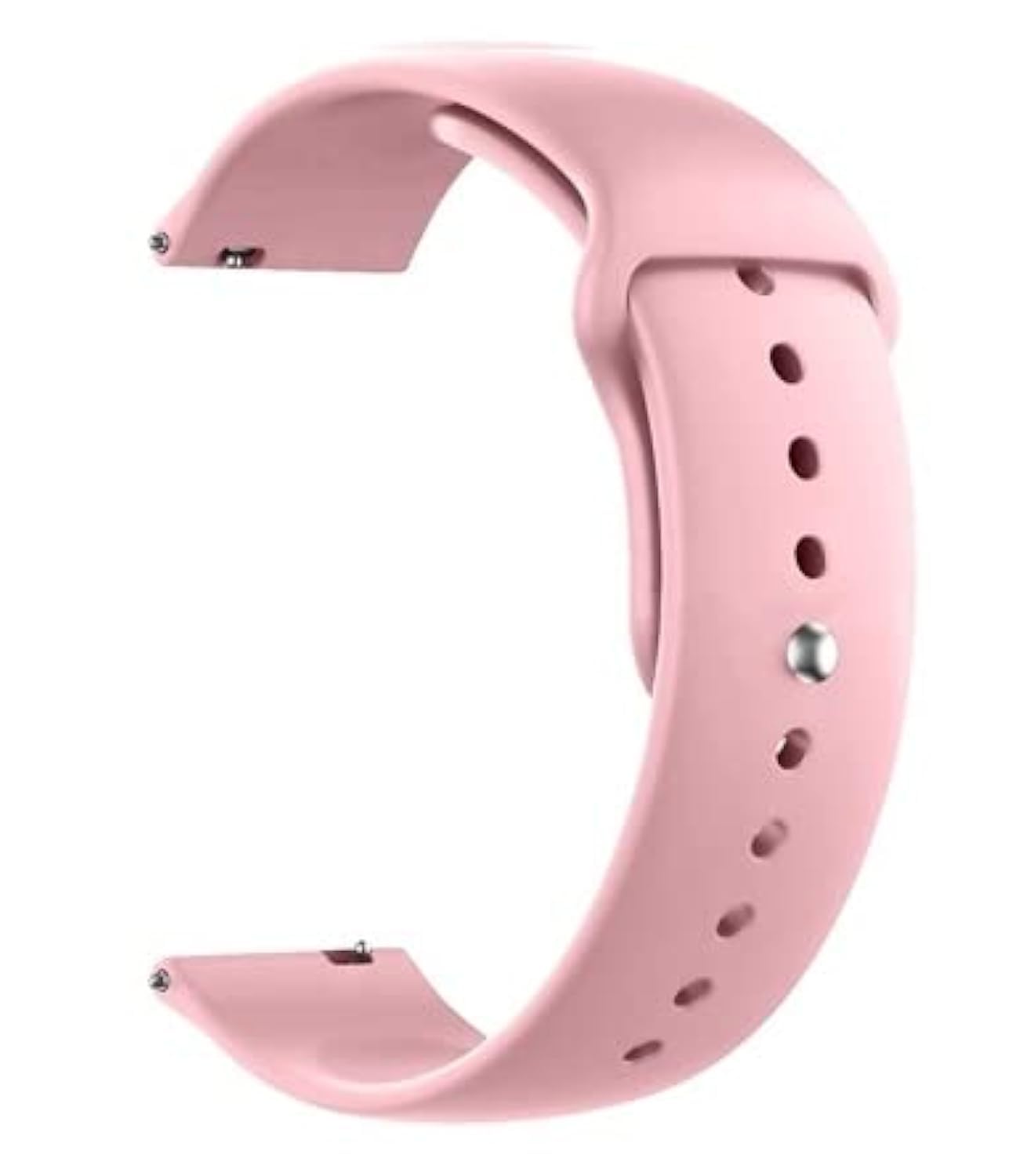 20mm Soft Silicone Strap for Samsung Galaxy Watch 4 – Compatible with 40/42/44/46mm – Pink Sport Band