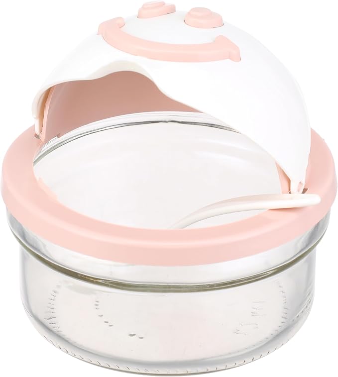 Bager Smiley Face Sugar Bowl with Spoon