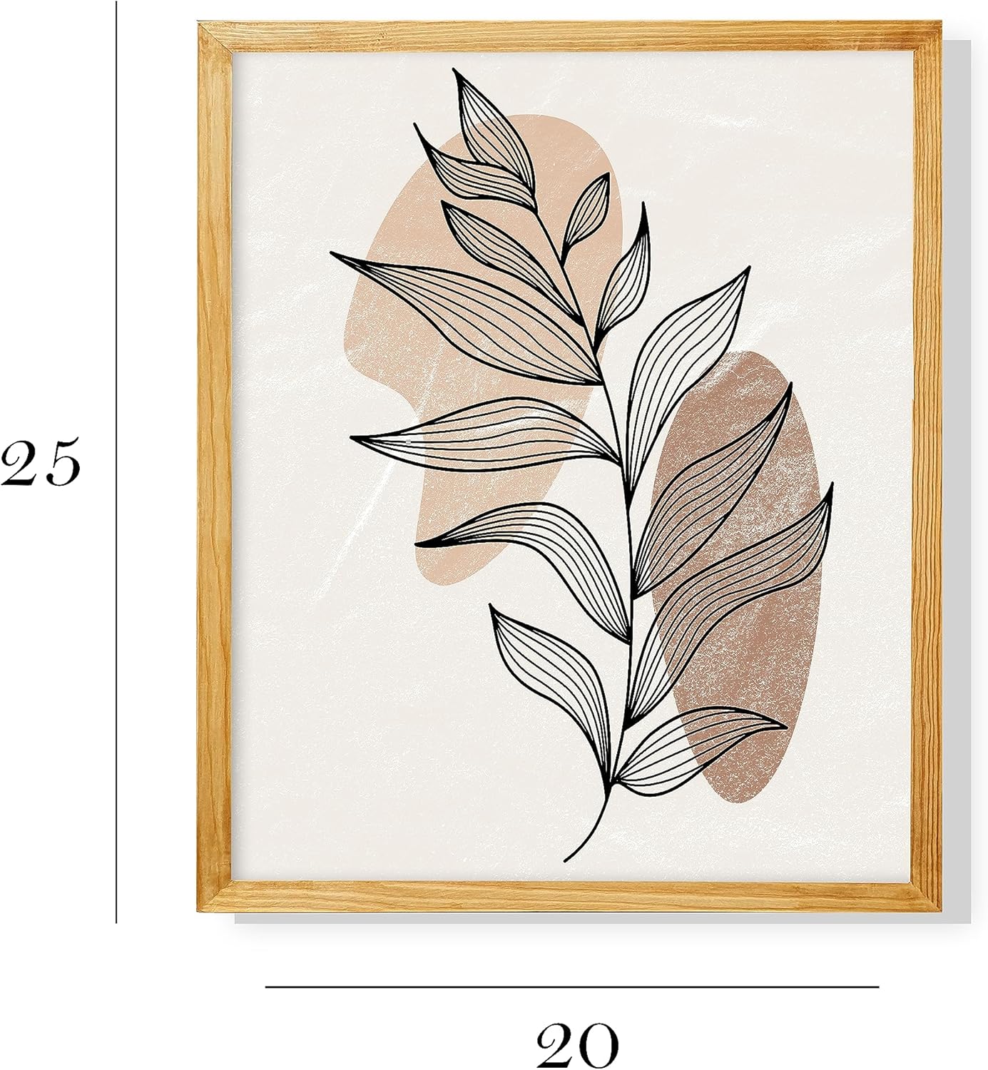Duckly Modern Wall Frame 20*25 CM Stylish Decorative Wall Art Frame for Home Décor