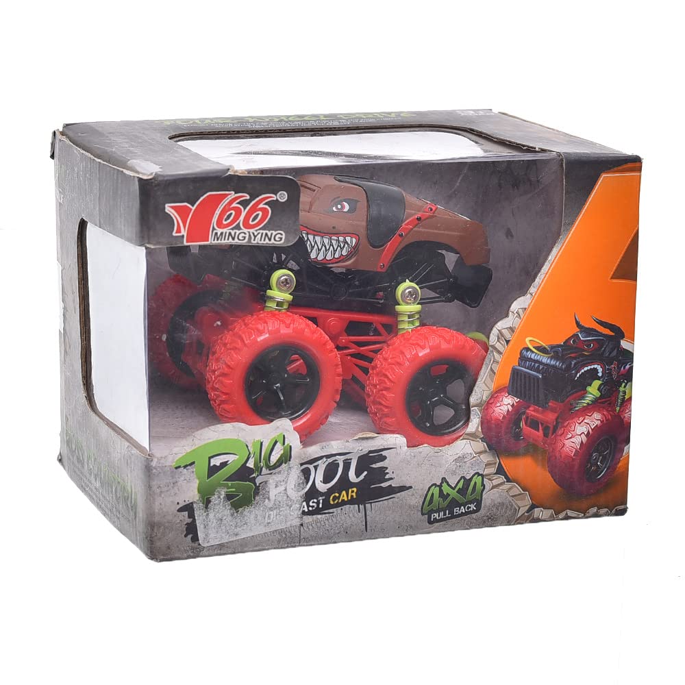 Jumbo Die-Cast Racing Car with Dog Design for Kids Multi Color