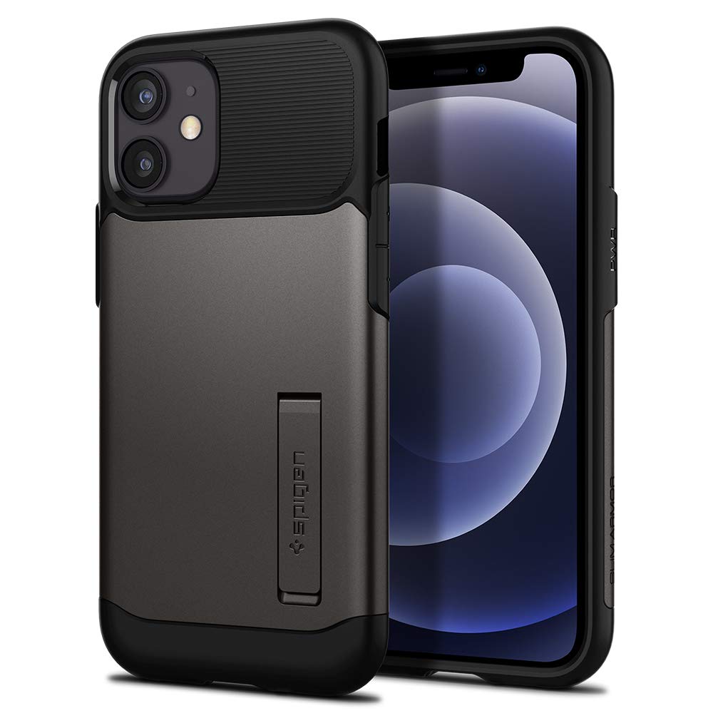 Spigen Slim Armor Case for iPhone 12 Mini – Dual Layer Shockproof Protection Cover,