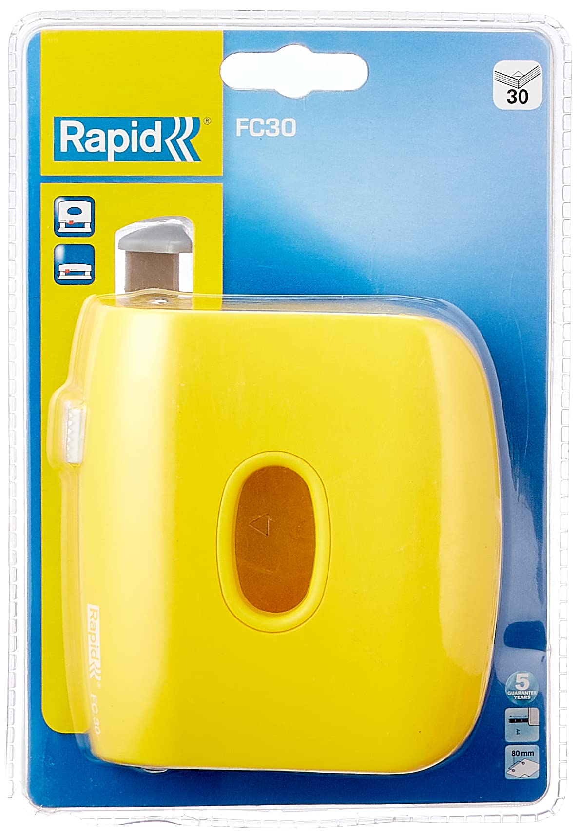 Rapid 30 Sheets Paper Puncher Durable Office Hole Punch