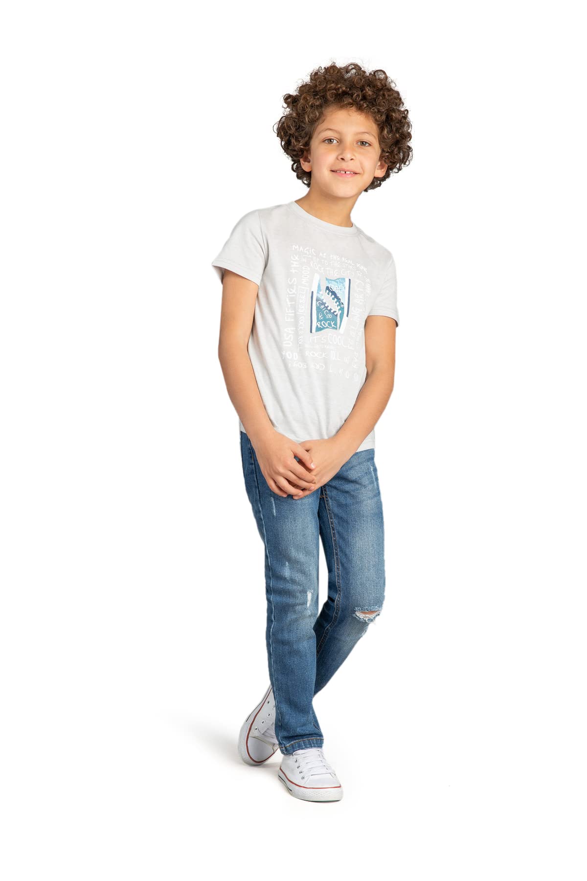 Concrete Boys T Shirt Comfortable Everyday Wear