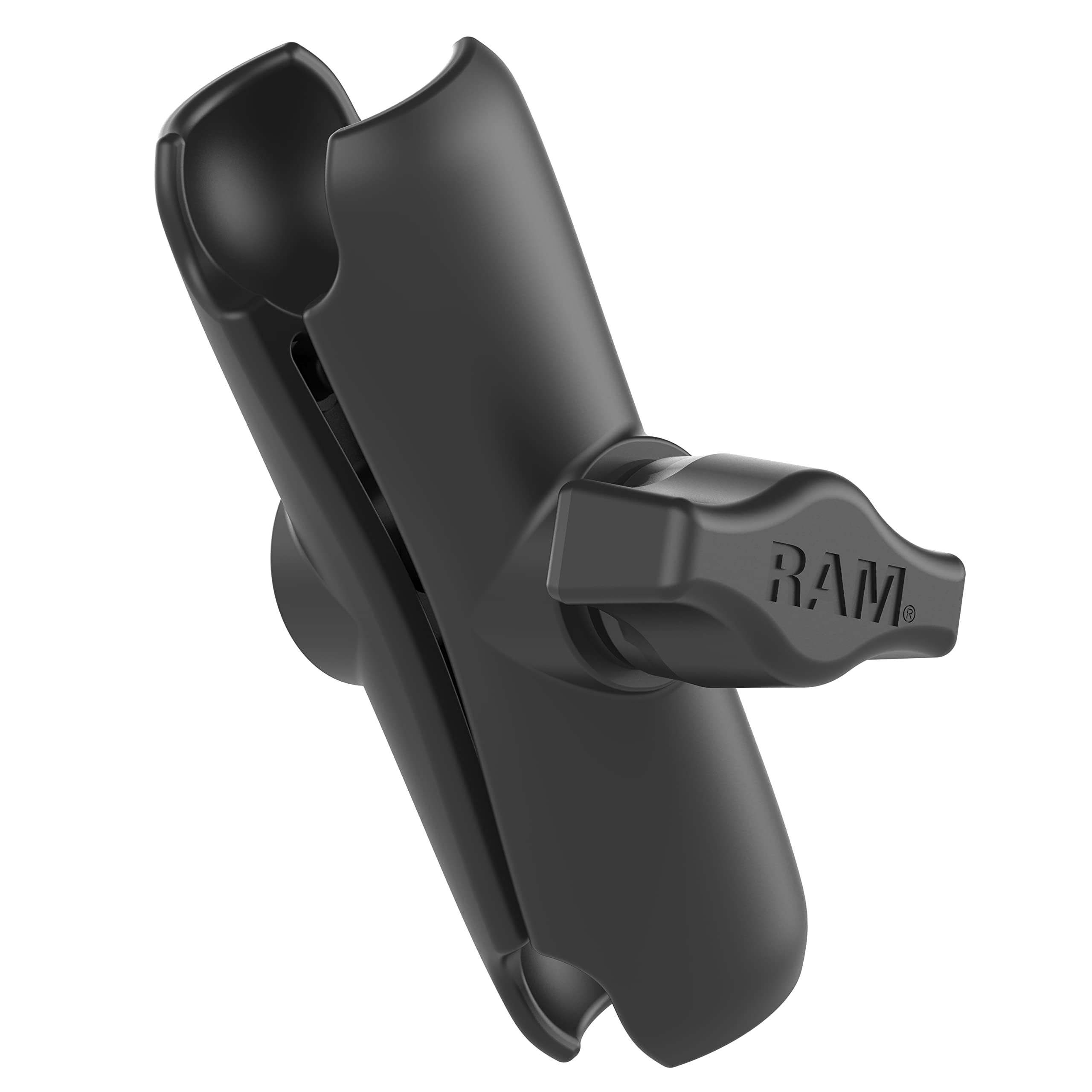 RAM Mounts Medium Double Socket Arm for B Size 1-Inch Ball Mount Components – Marine-Grade Aluminum Connector Arm RAM-B-201U