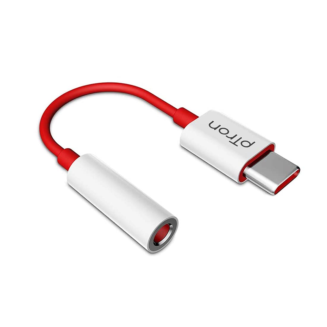 Ptron C1 USB Type-C to 3.5mm Audio Adapter for Headphones