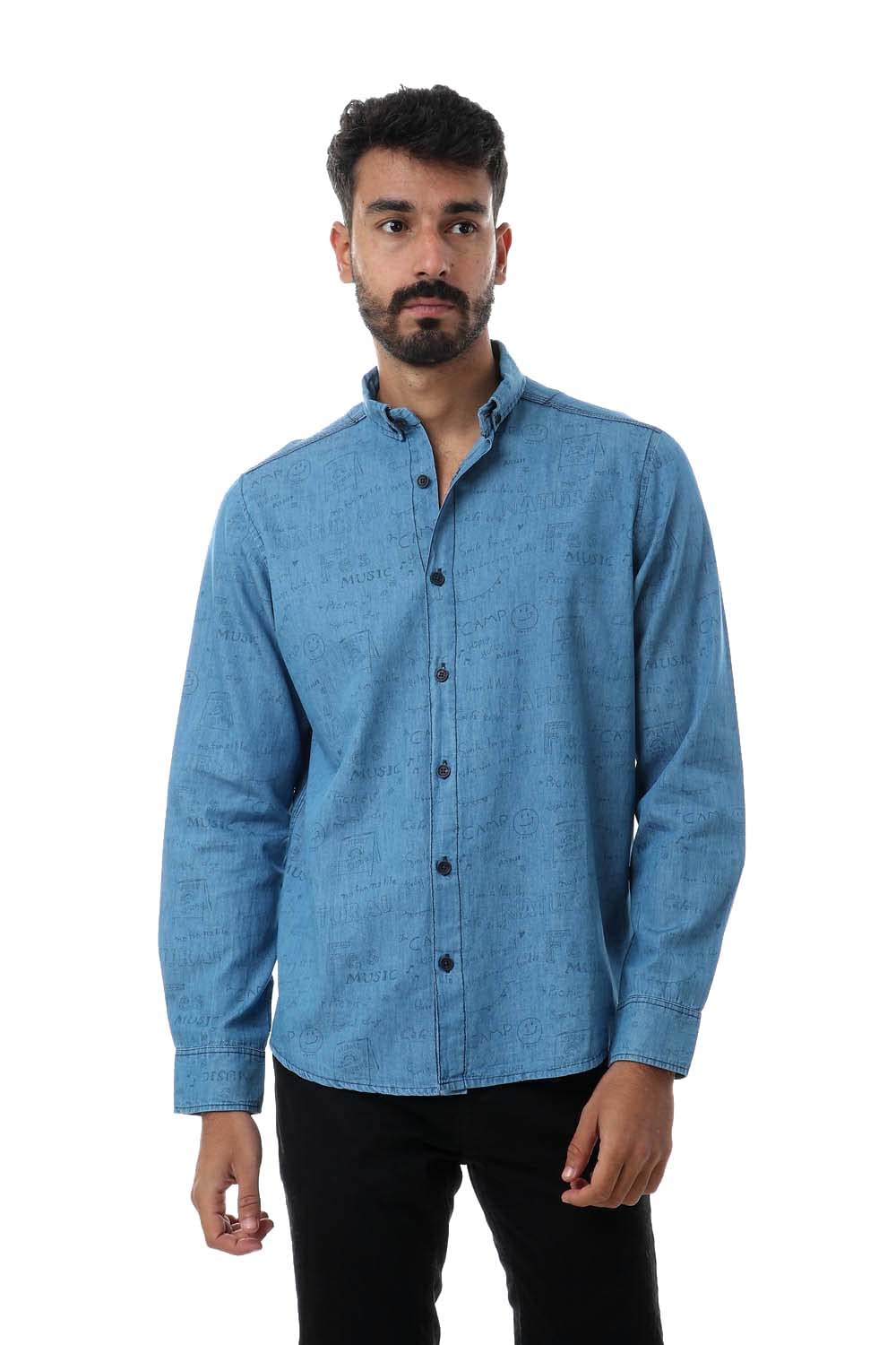 White Rabbit Shirt for Men Made From High-quality Breathable Fabric