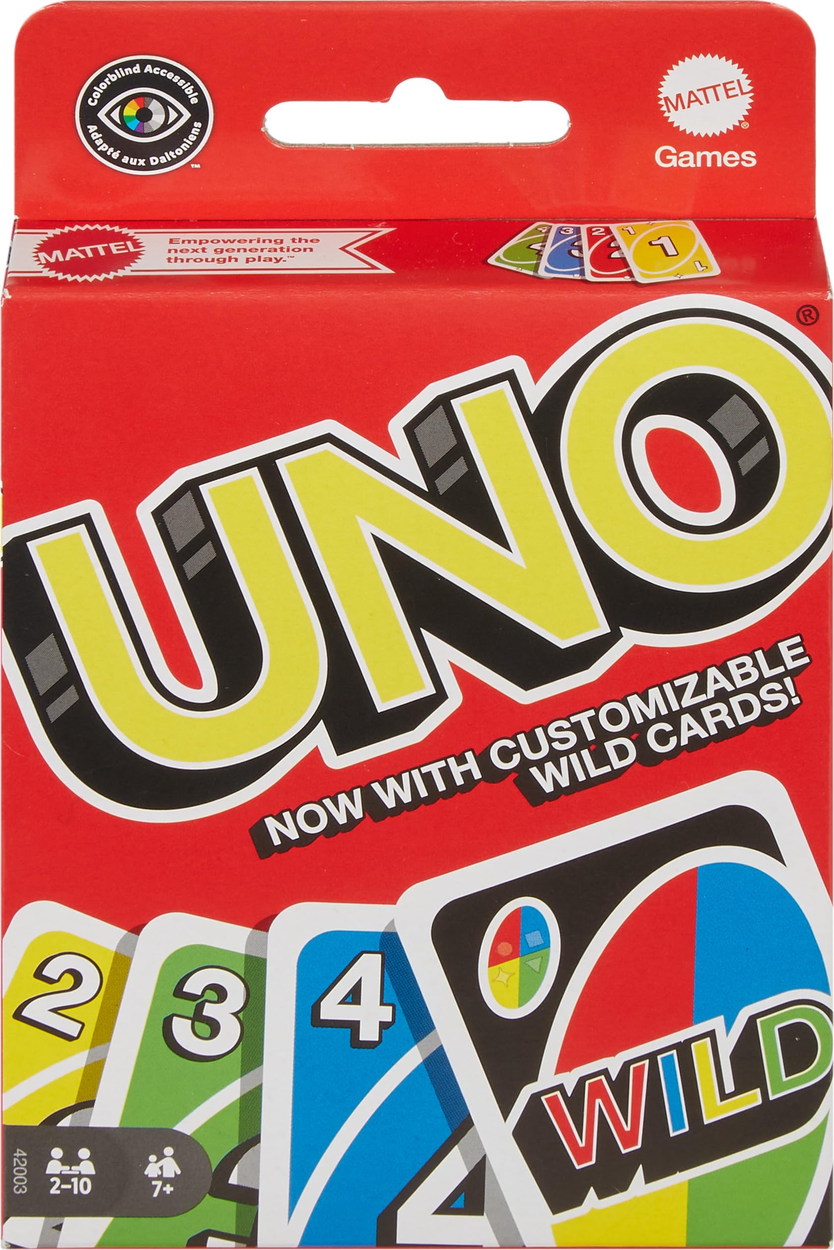 Mattel Games UNO Card Game – Classic Family Party Game for Kids & Adults