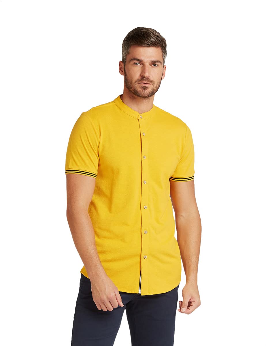 Splash Shirt for Men – Casual Cotton Short Sleeve Graphic Shirt for Everyday Wear