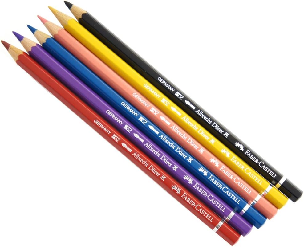 Faber-Castell Albrecht Dürer Colored Pencils Set – 51 Colors, Professional Drawing & Watercolor Pencils
