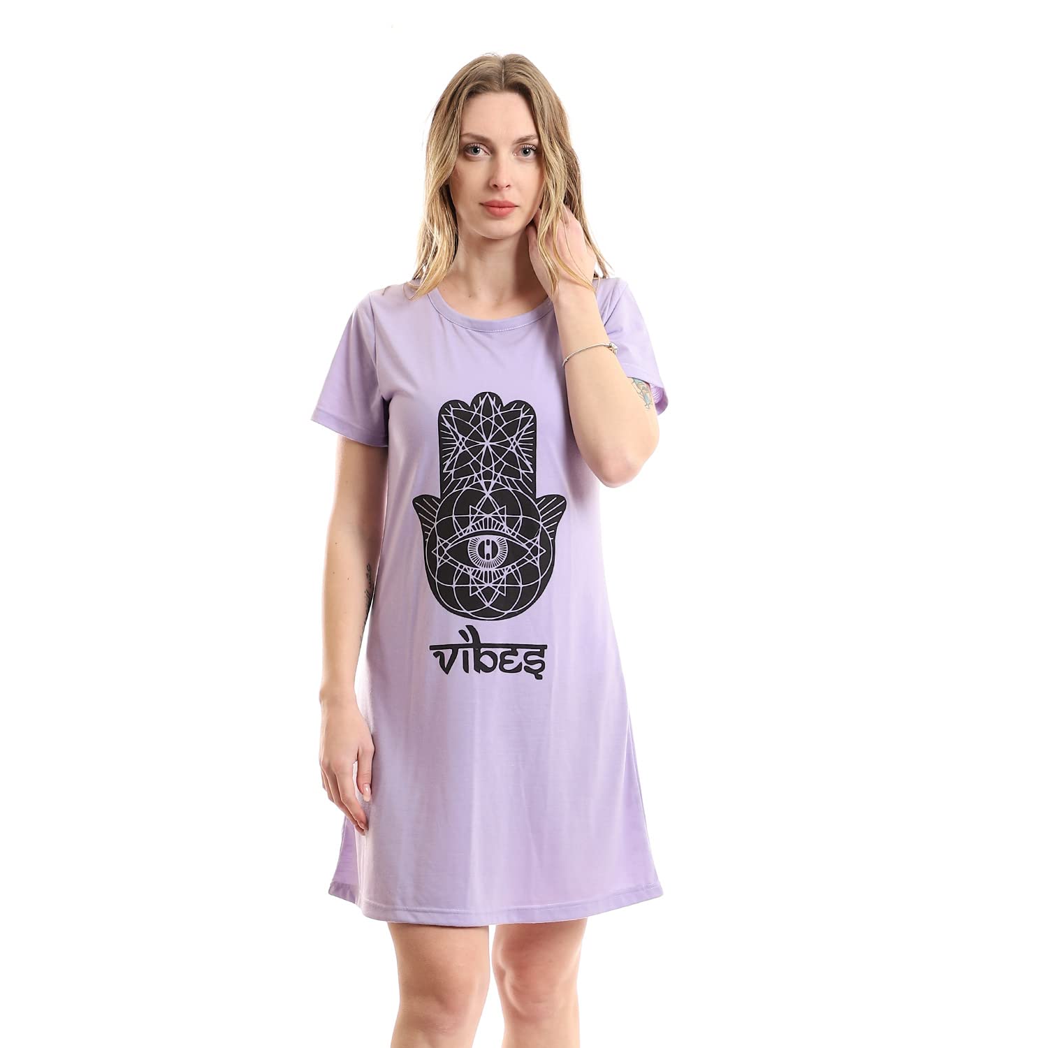 Kady Women Short Lightweight Nightdress Comfortable Sleepwear