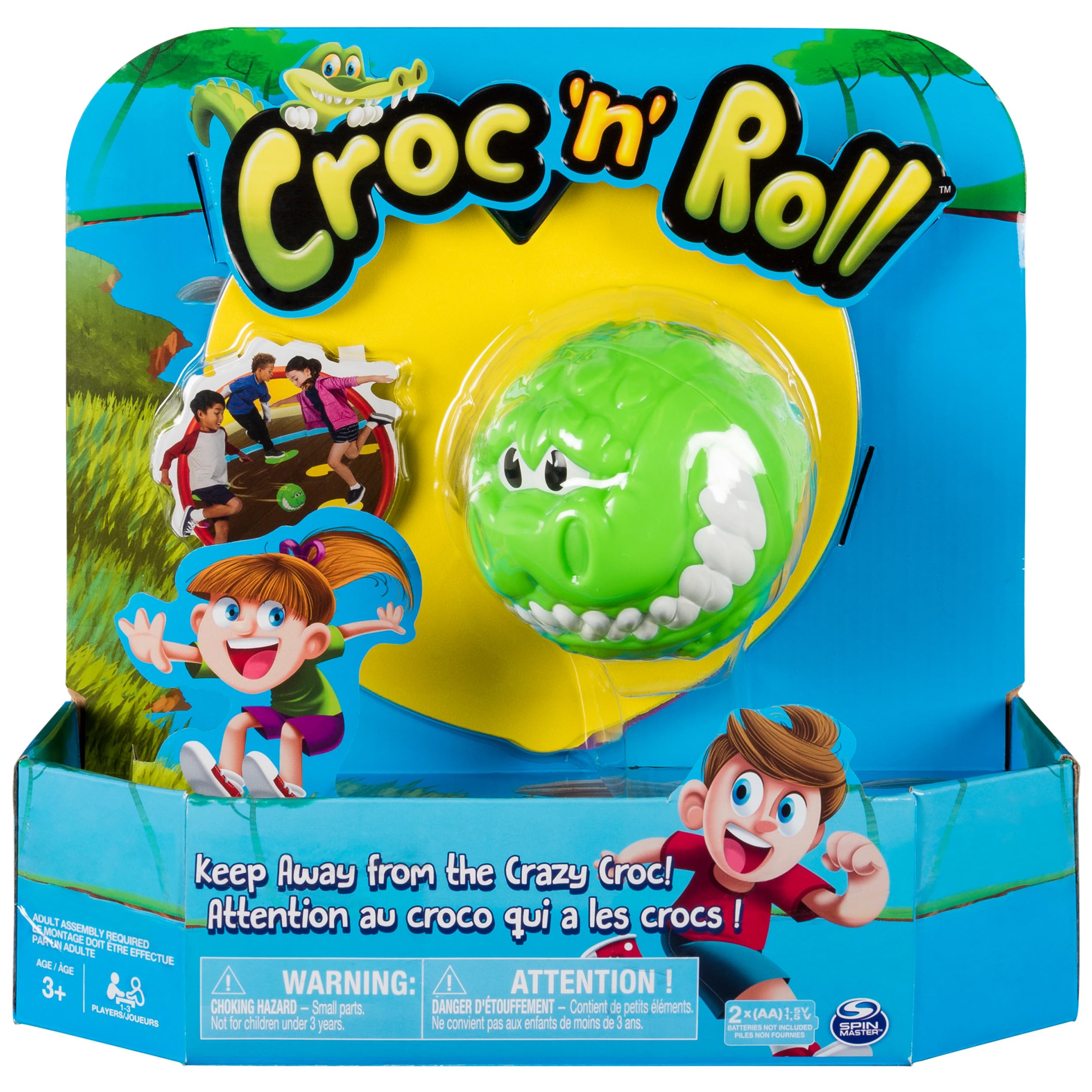 Spin Master Croc N Roll Fun Game – Interactive Kids Game for Ages 3 Years & Above