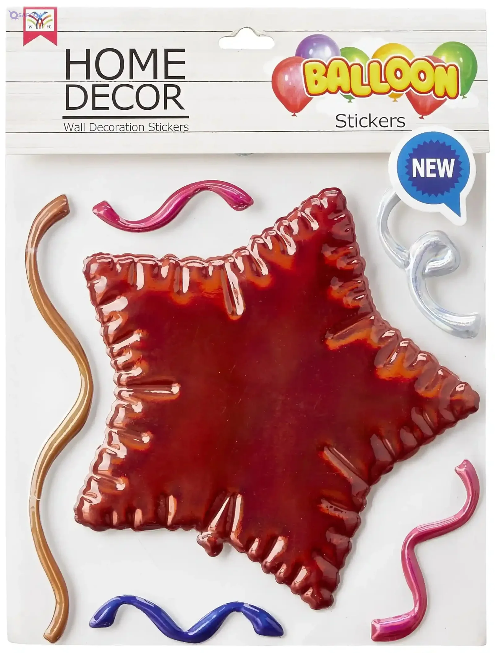 Maayergy Kids Balloon Stickers E-111