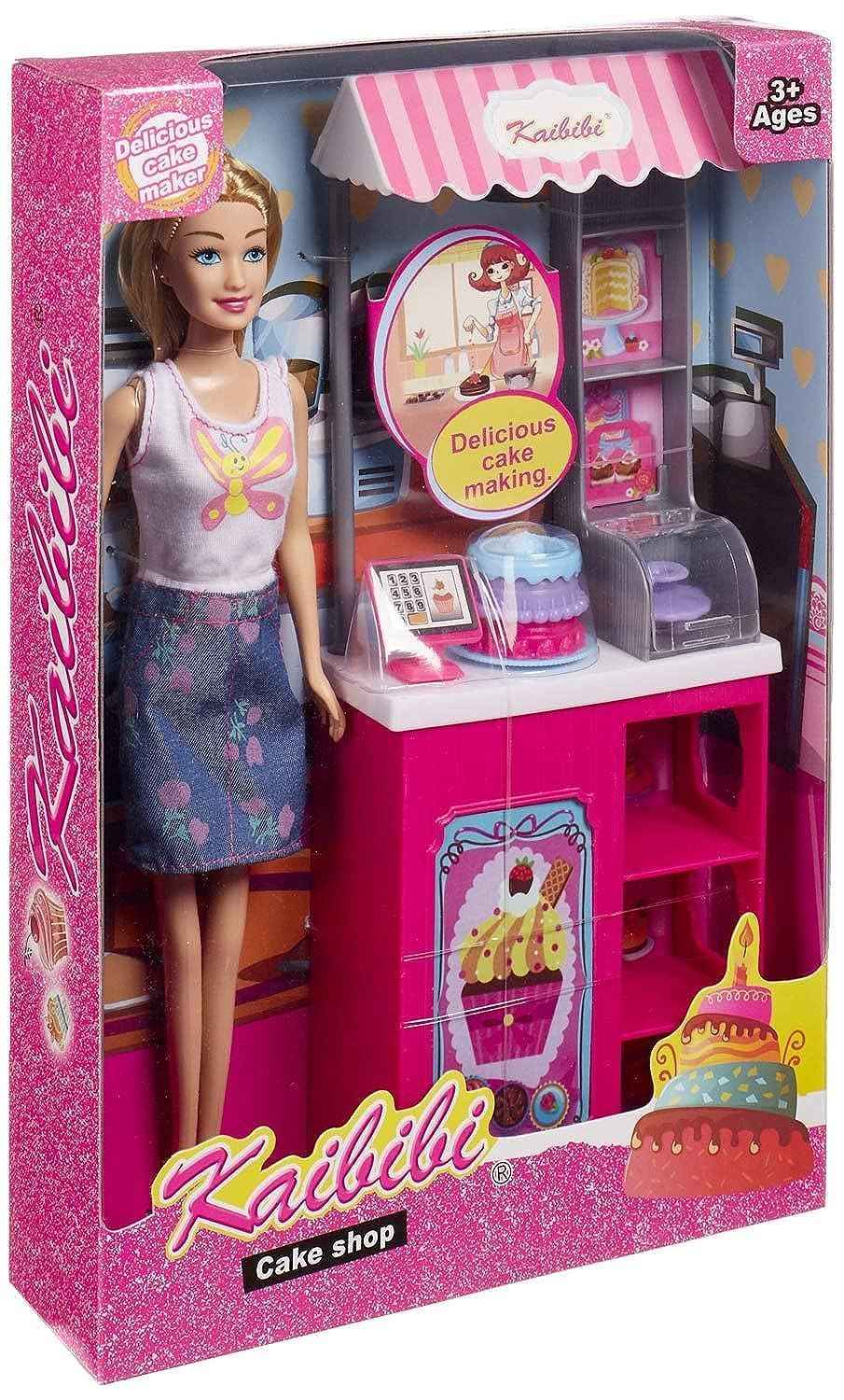 KabyBaby Doll Play Set with Bakery Shop for Girls