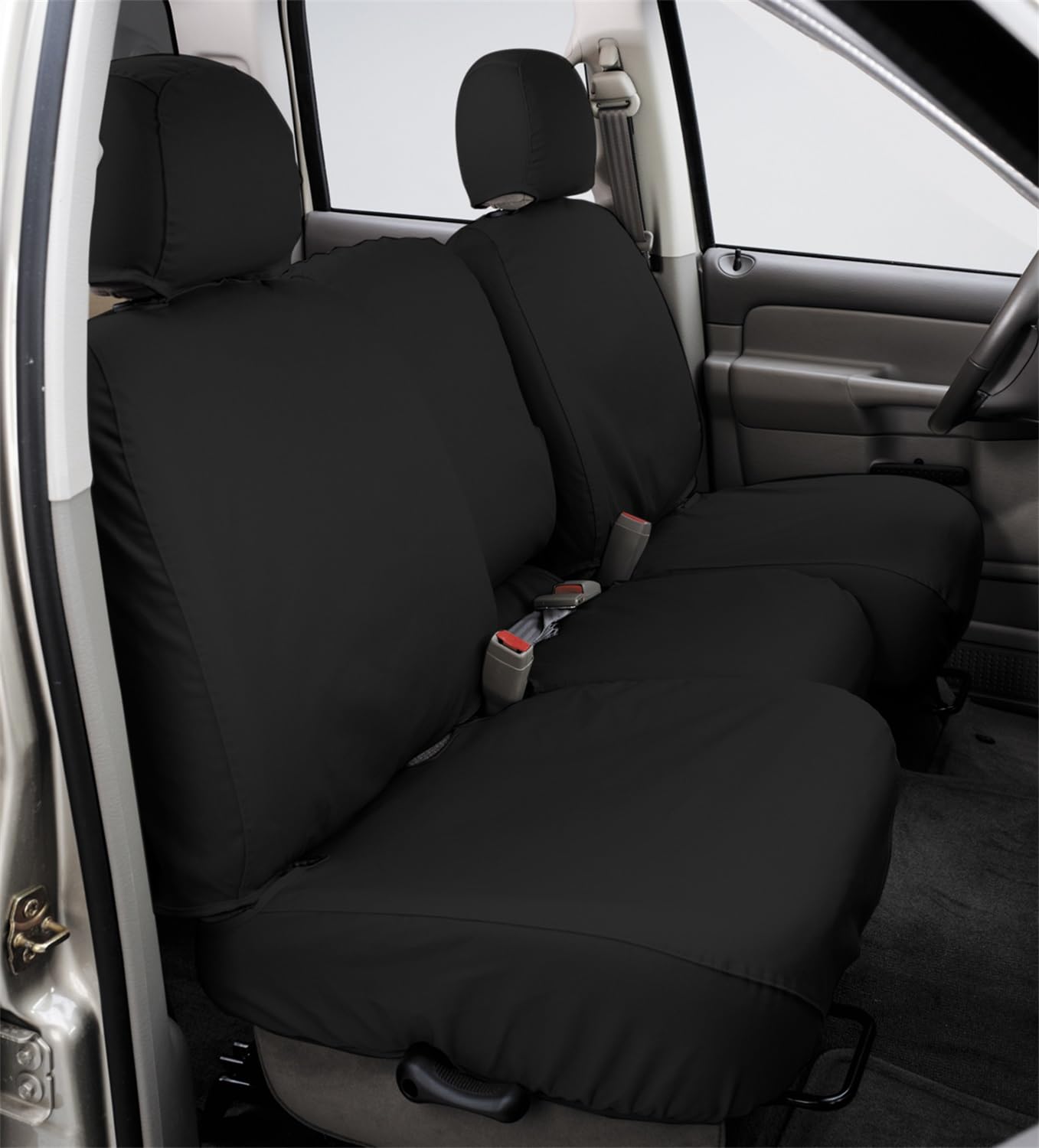 Covercraft SeatSaver Front Row Custom Fit Seat Cover for Chevrolet Silverado and GMC Sierra Charcoal