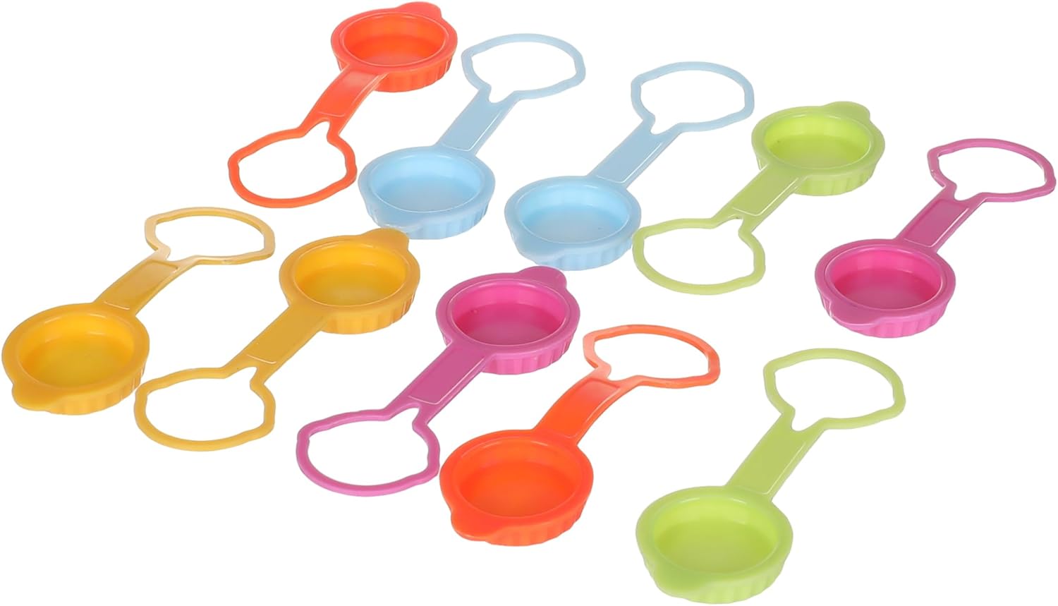 PEDRINI Plastic bottle stoppers reusable bottle seal caps for kitchen and beverage bottles