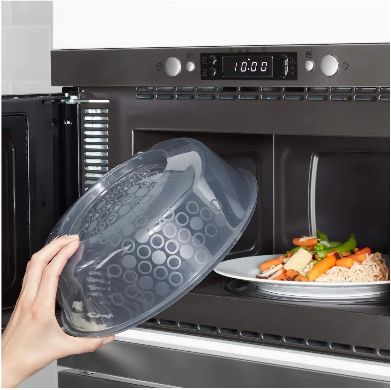 IKEA Microwave Cover for Food Protection During Heating and Splash Prevention