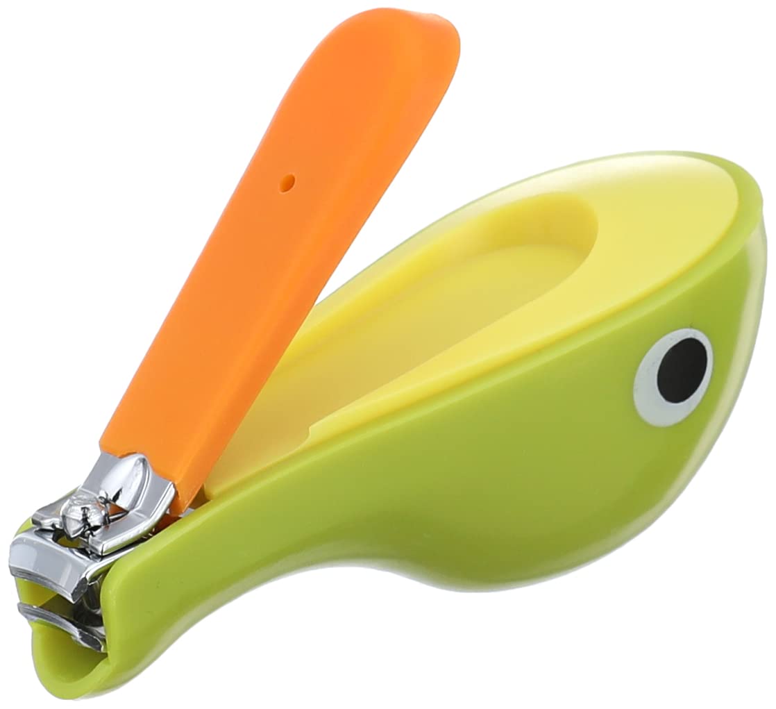 Safari Baby Dolphin Nail Clipper Green – Safe and Gentle Baby Nail Care Trimmer