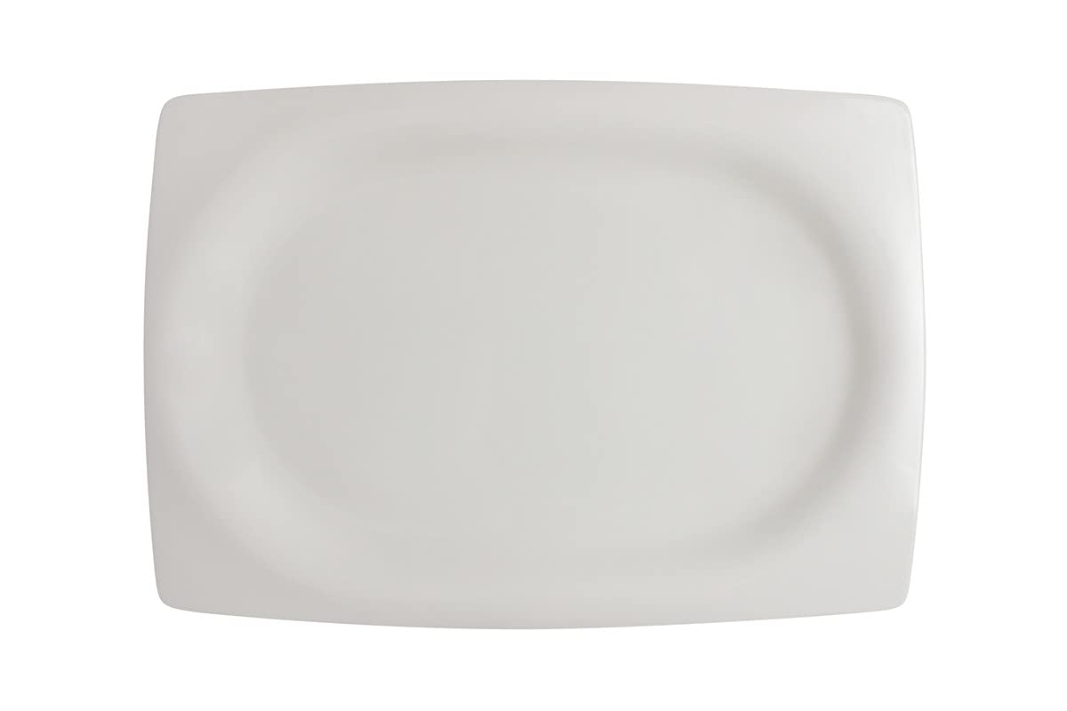 Royal Porcelain Rectangular Serving Plate Elegant Tableware