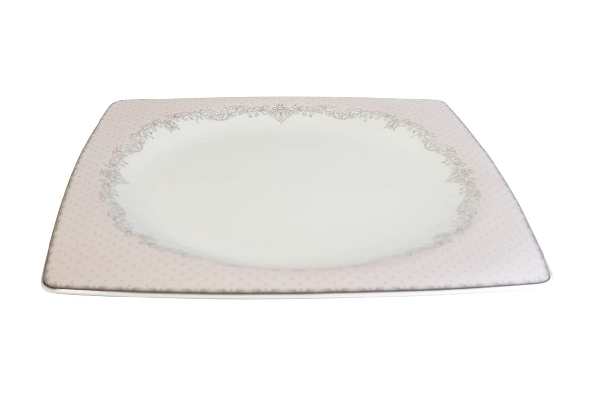 Royal Porcelain Plate Elegant Everyday Serving Tableware