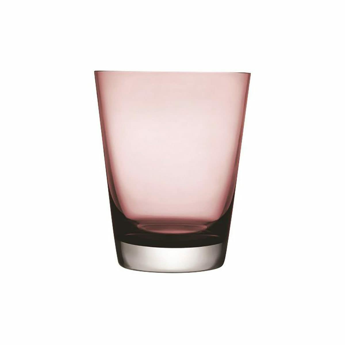 Nude Colored Glass Cup Elegant Modern Drinkware