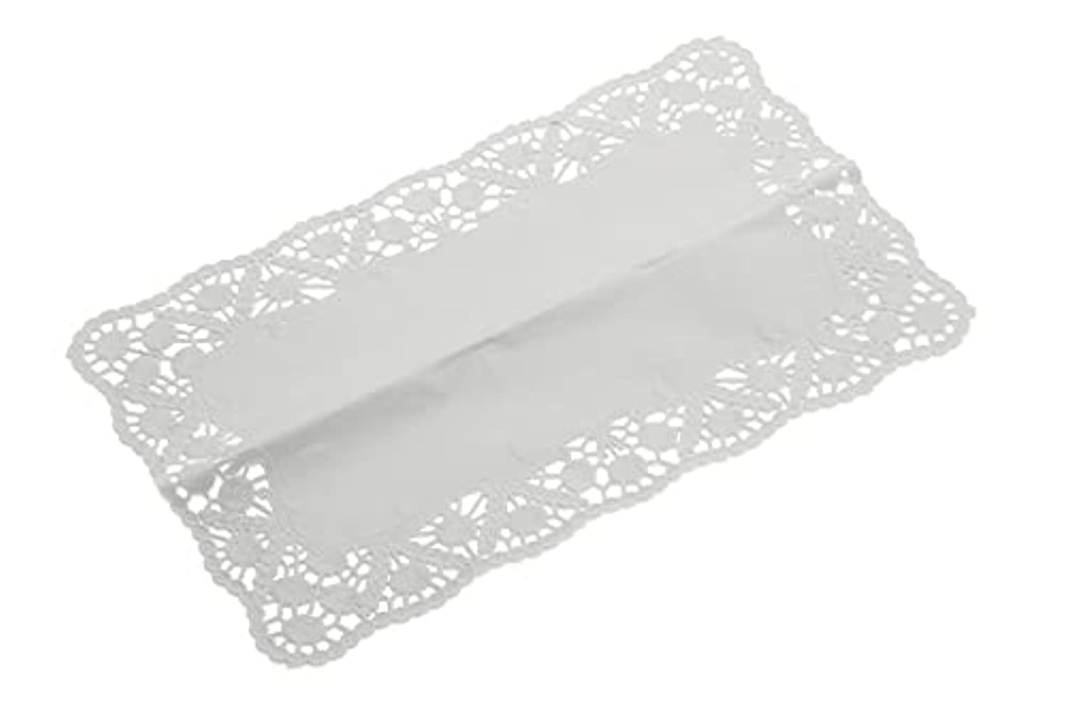 PEDRINI L.Dolci Cakeholder 19x30 cm, 5 Pieces Set – Rectangular Baking & Serving Doilies
