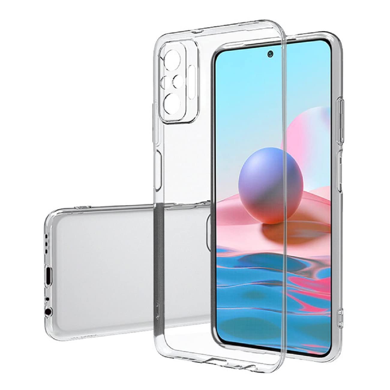 Coolife9 Case for Xiaomi Redmi Note 10 Pro Max 4G – Shockproof Protective Phone Cover
