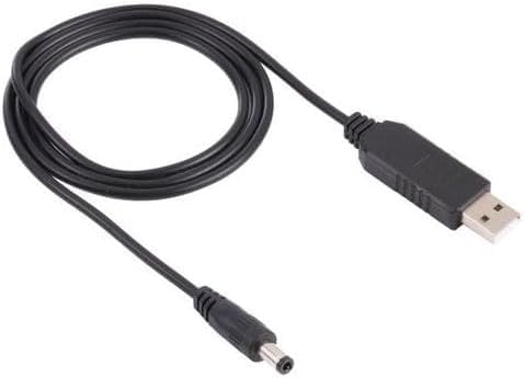 Point USB Type A Male-to-Male 1M Boost Cable 5V to 9V for Phone and Router