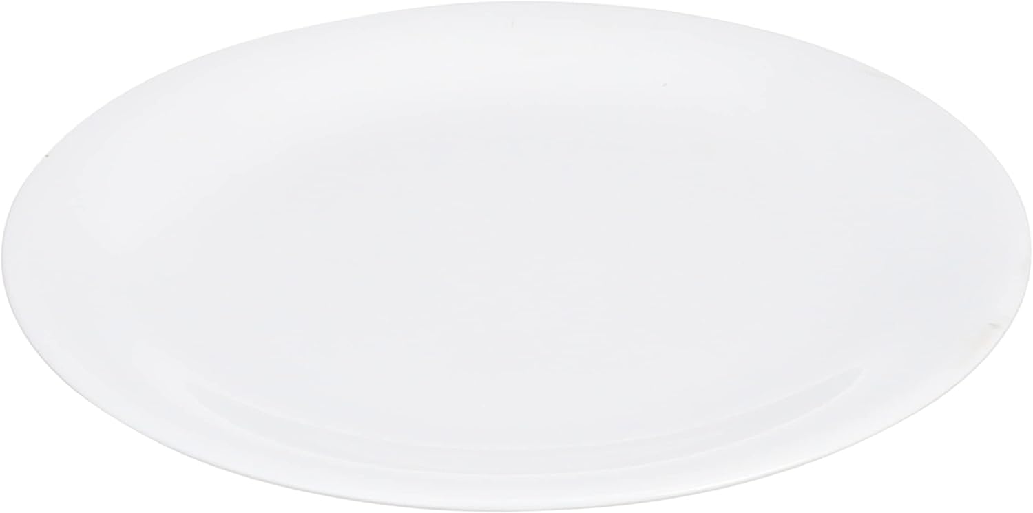 Royal Porcelain Flat Plate 22.5 cm Elegant Serving Dish
