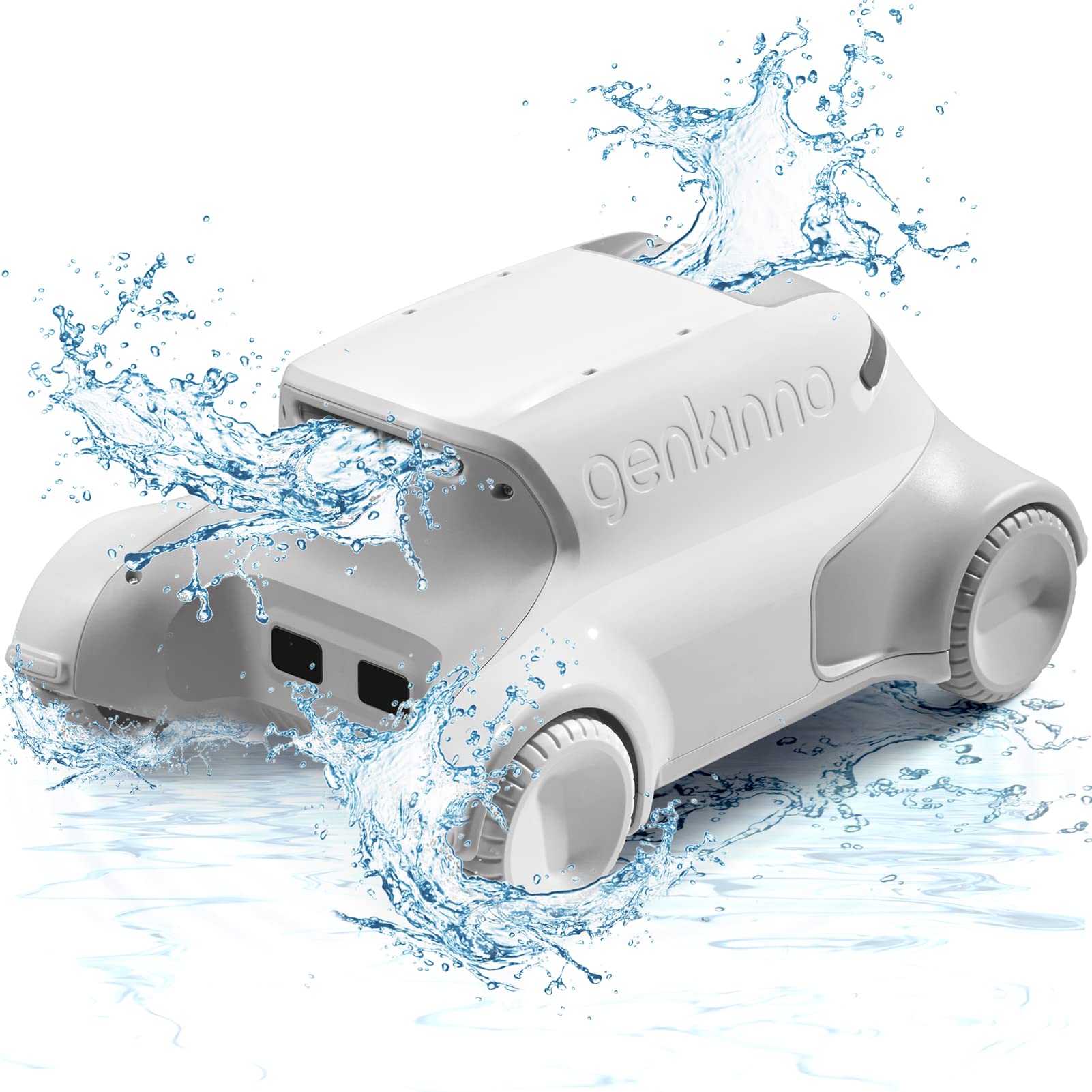 Automatic Robotic Pool Vacuum Cleaner – Intelligent Navigation, 120-Minute Runtime & Powerful Active Cleaning