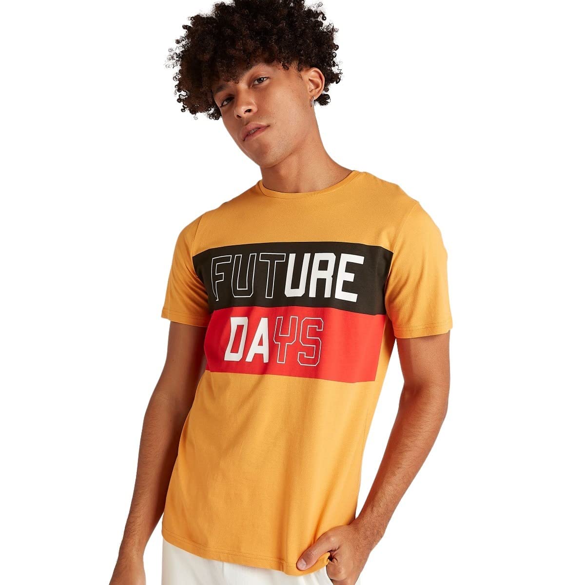 Splash Men’s SCRFUTURE T-Shirt – Premium Cotton Regular Fit Stylish Graphic Tee (Pack of 1)