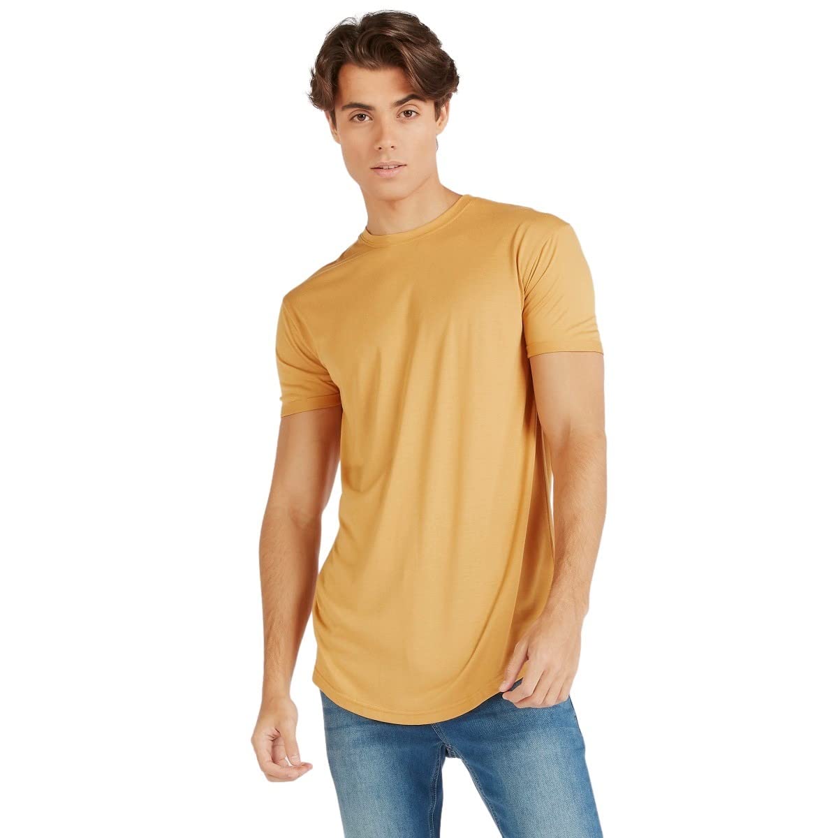 Splash Men’s T-Shirt – Premium Extended Length Streetwear Casual Fit Tee