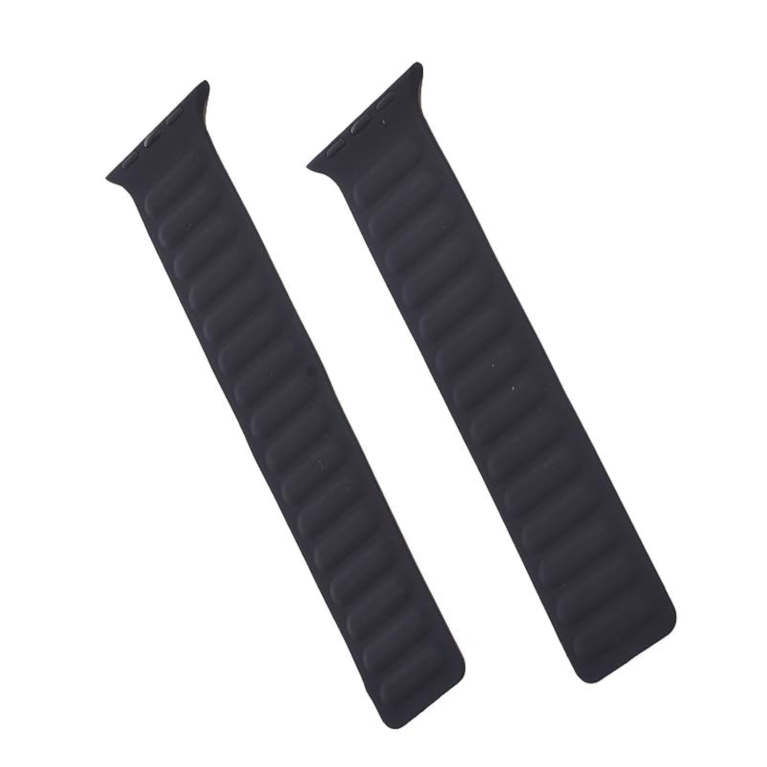 Premium Silicone Smart Watch Strap – Magnetic Double-Faced Clasp Adjustable Unisex Band for 38/40/41MM Smart Watches