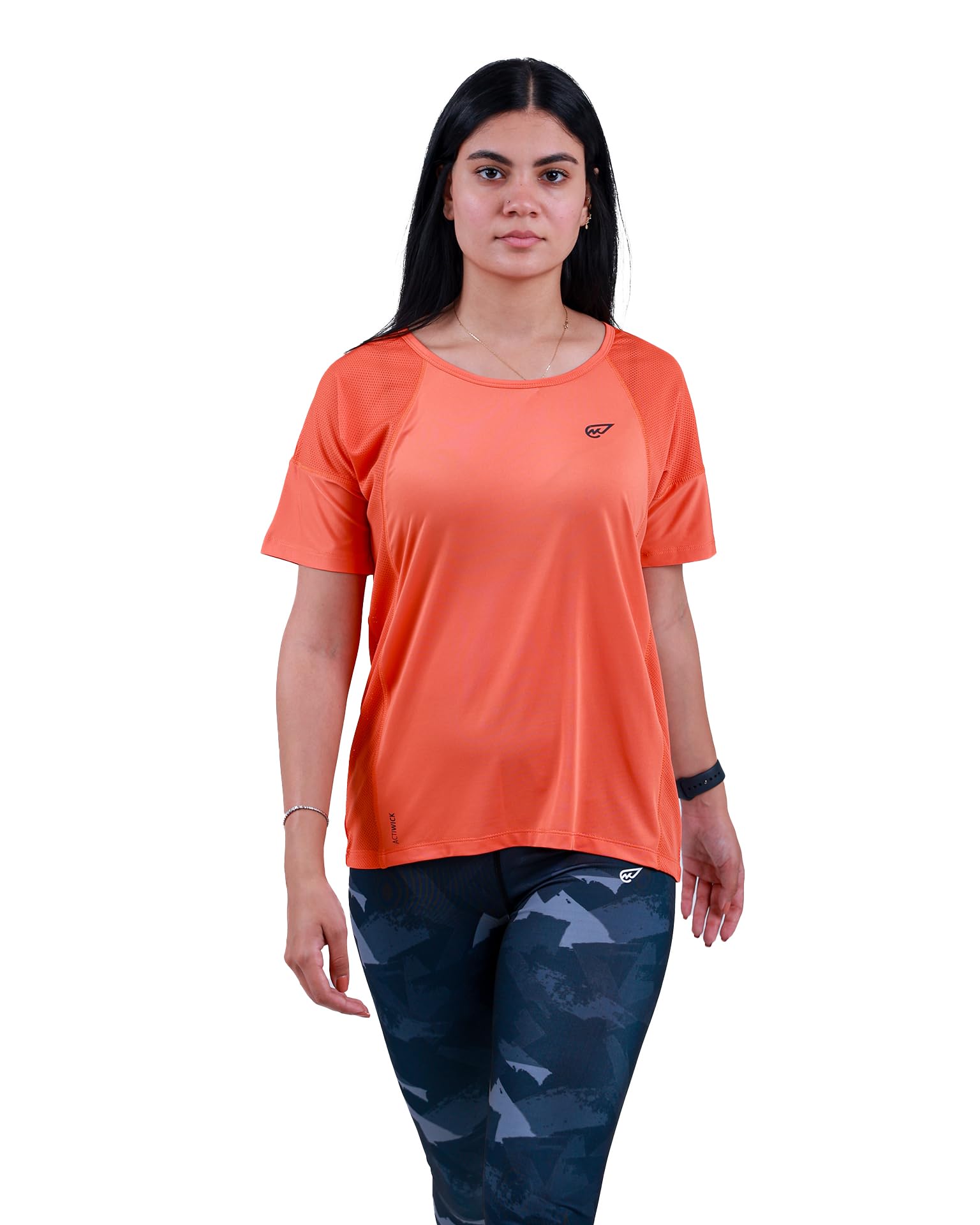 Magma Women’s Sculpt Mesh T-Shirt – Premium Performance Breathable Activewear Top for Gym, Training & Athleisure Style