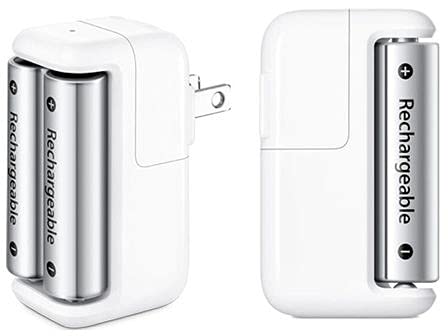 Apple MC500ZM/A Battery Charger Kit – Premium Rechargeable AA Batteries with Intelligent Fast Charging & Long-Lasting Power