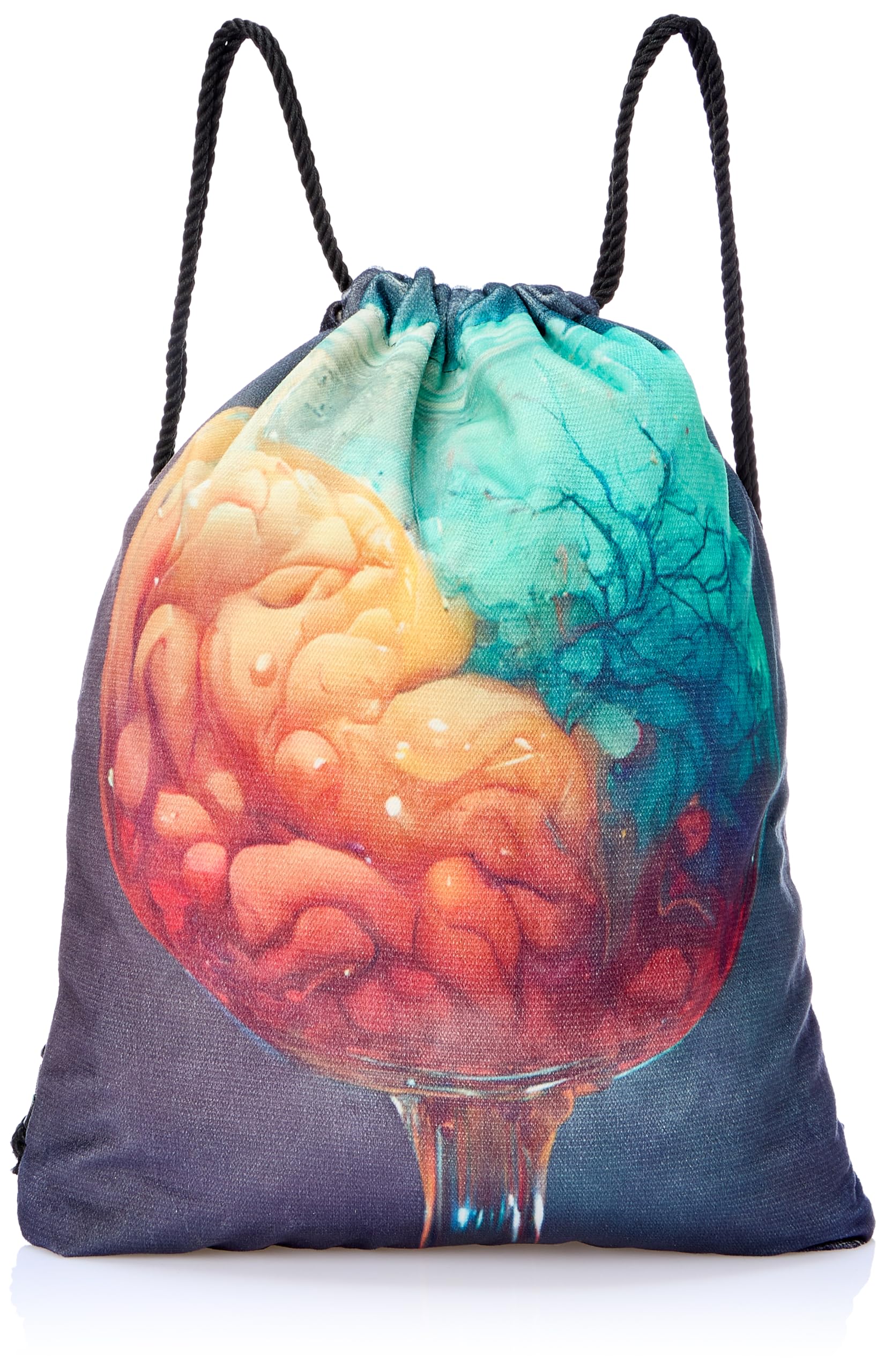 TAT Drawstring Bag Lightweight Gym Sports Backpack Casual Daily Use