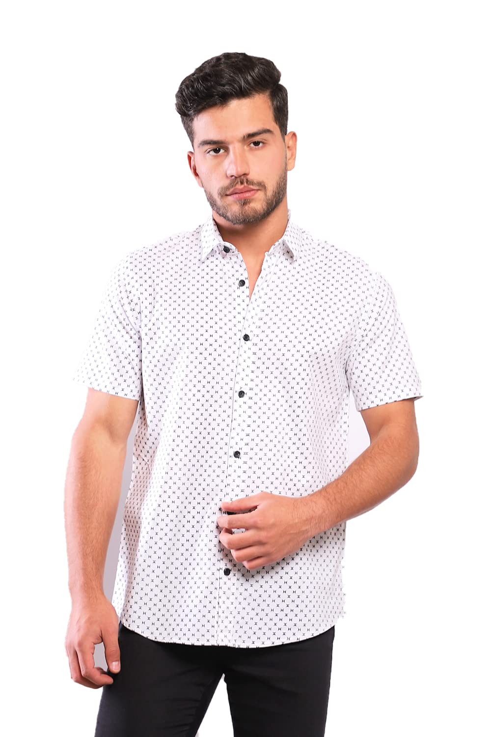 White Rabbit Shirt for Men Made From High-quality Breathable Fabric