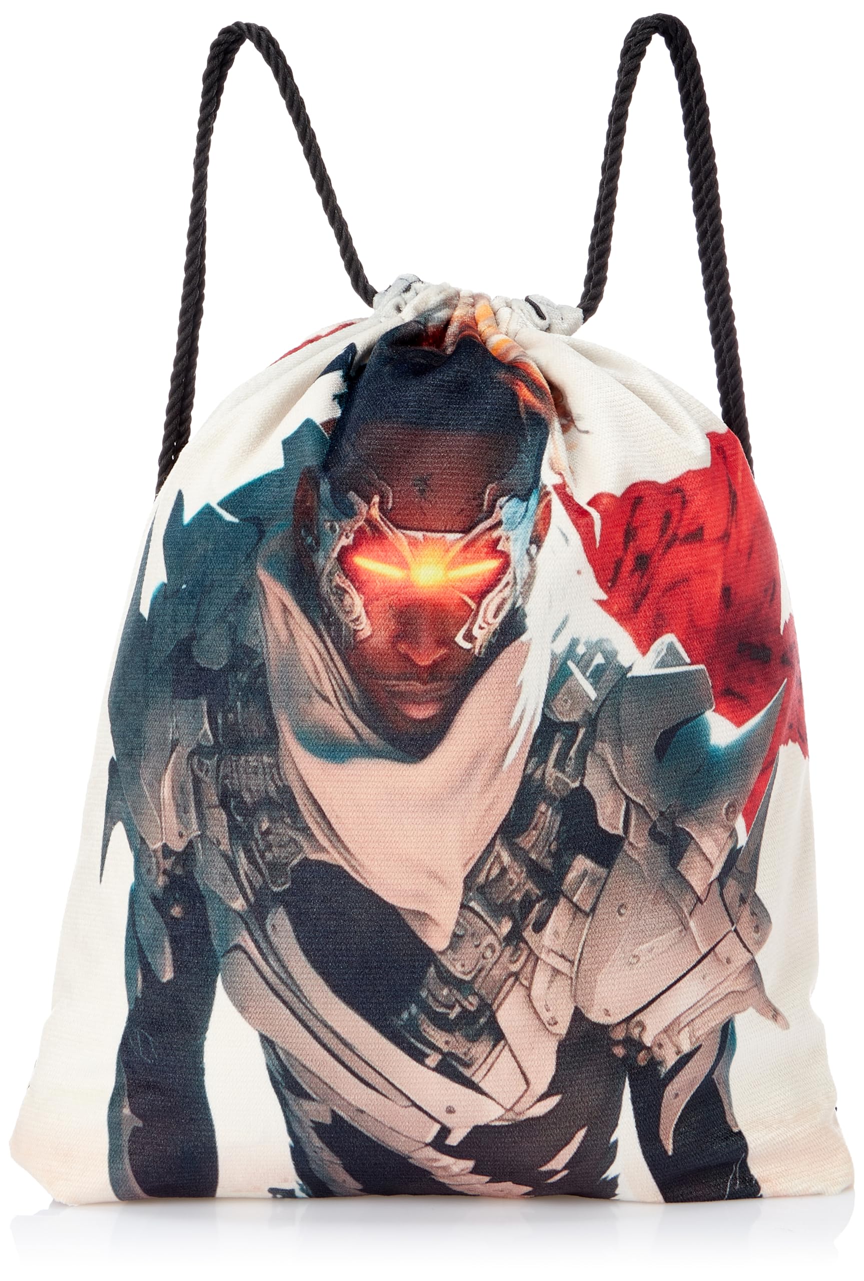 TAT Drawstring Bag Lightweight Gym Sports Backpack Casual Daily Use