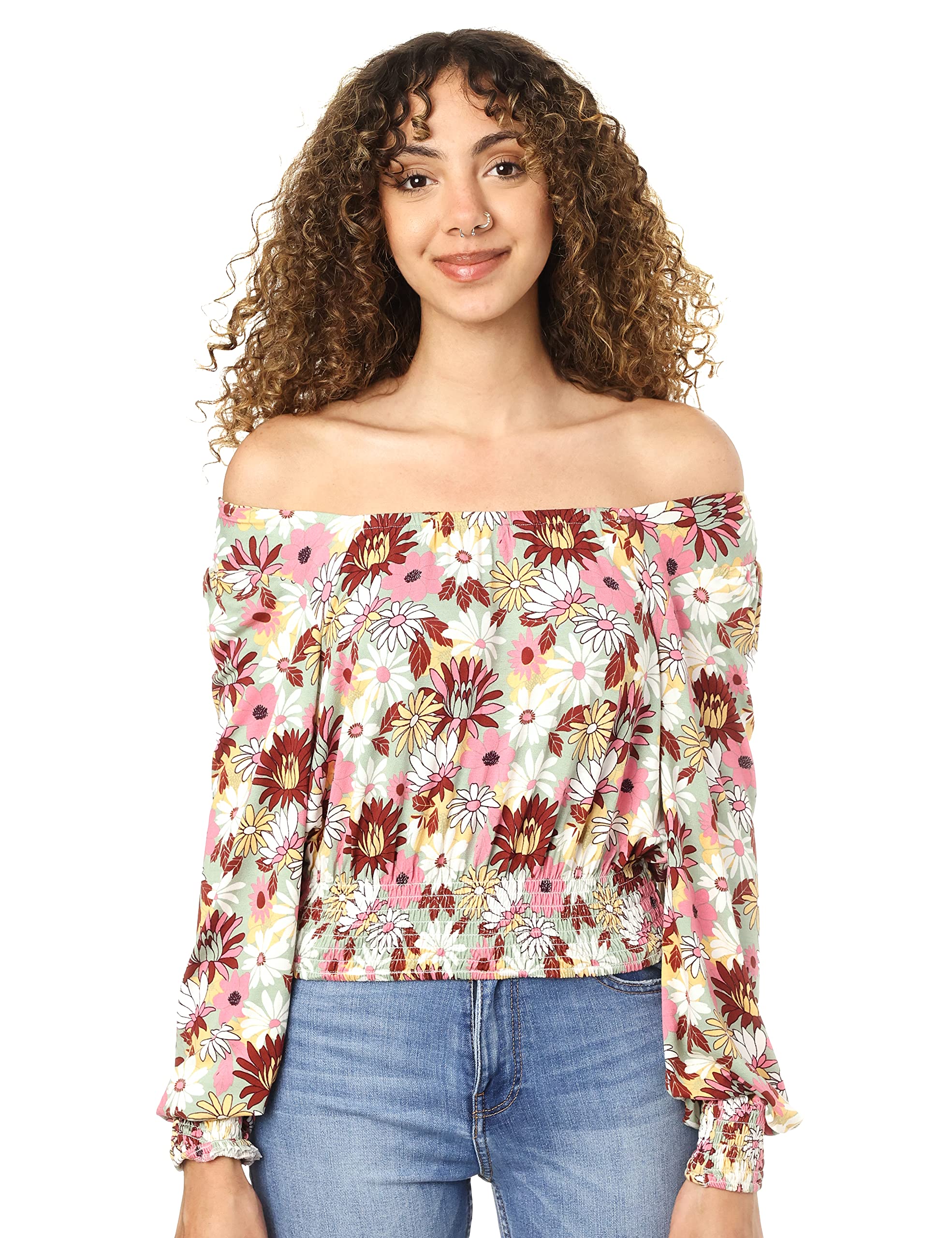 Splash Blouse For Women – Elegant Comfortable Casual Top