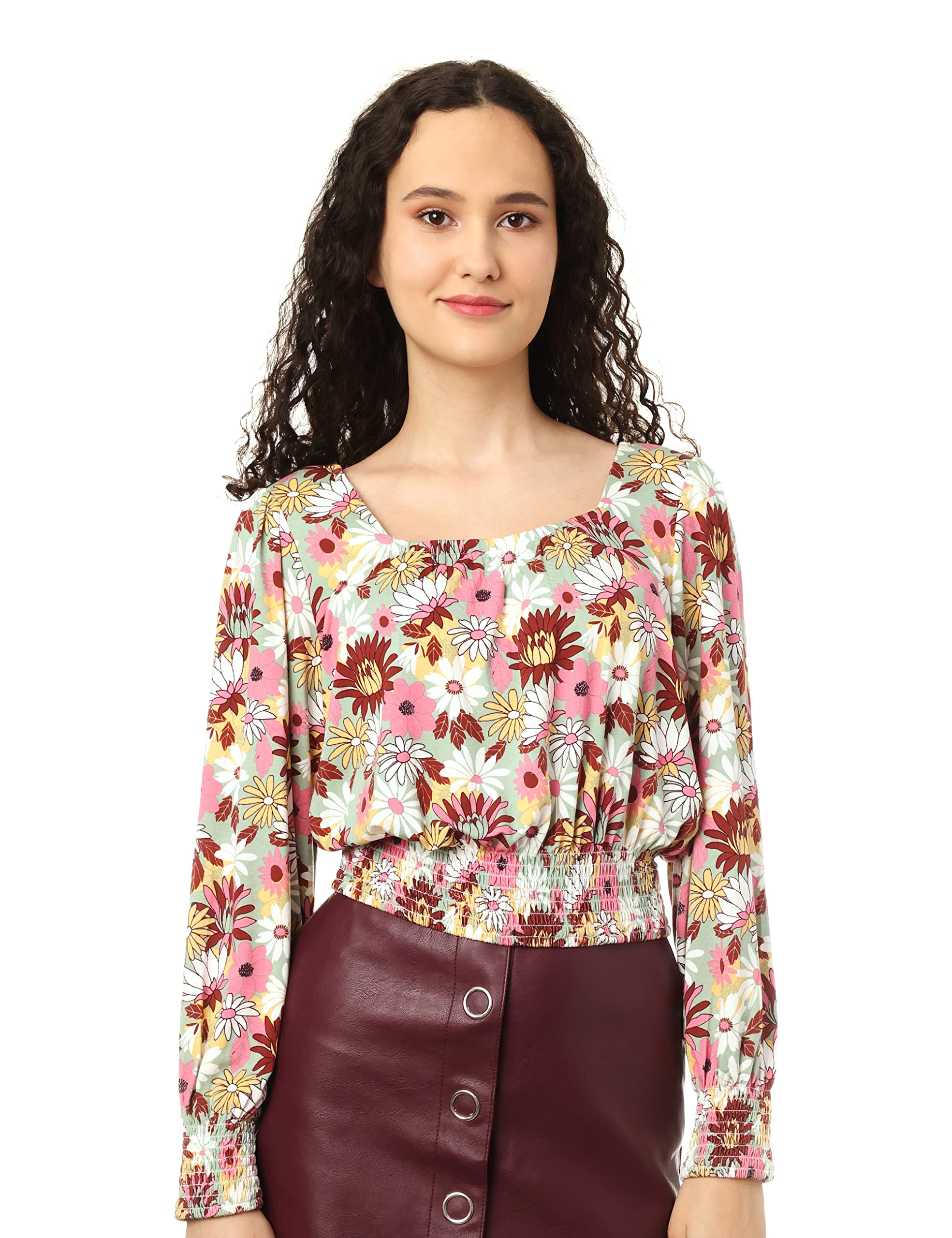 Splash Blouse For Women – Elegant Comfortable Casual Top