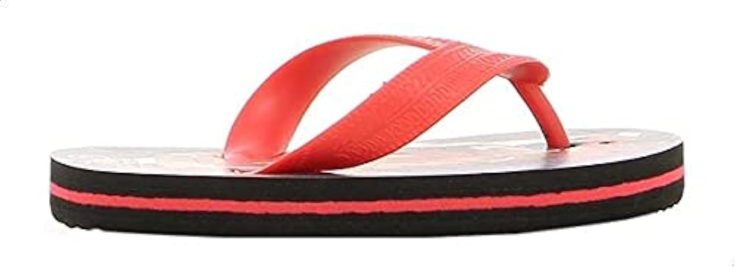 Leomil Boys Cars Print Flip Flops Lightweight Comfortable Summer Slippers