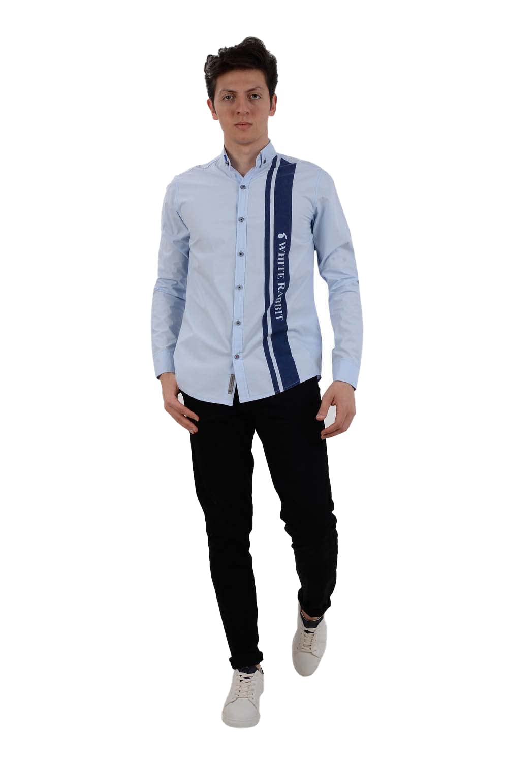White Rabbit Men’s Shirt – Modern Style & Everyday Comfort