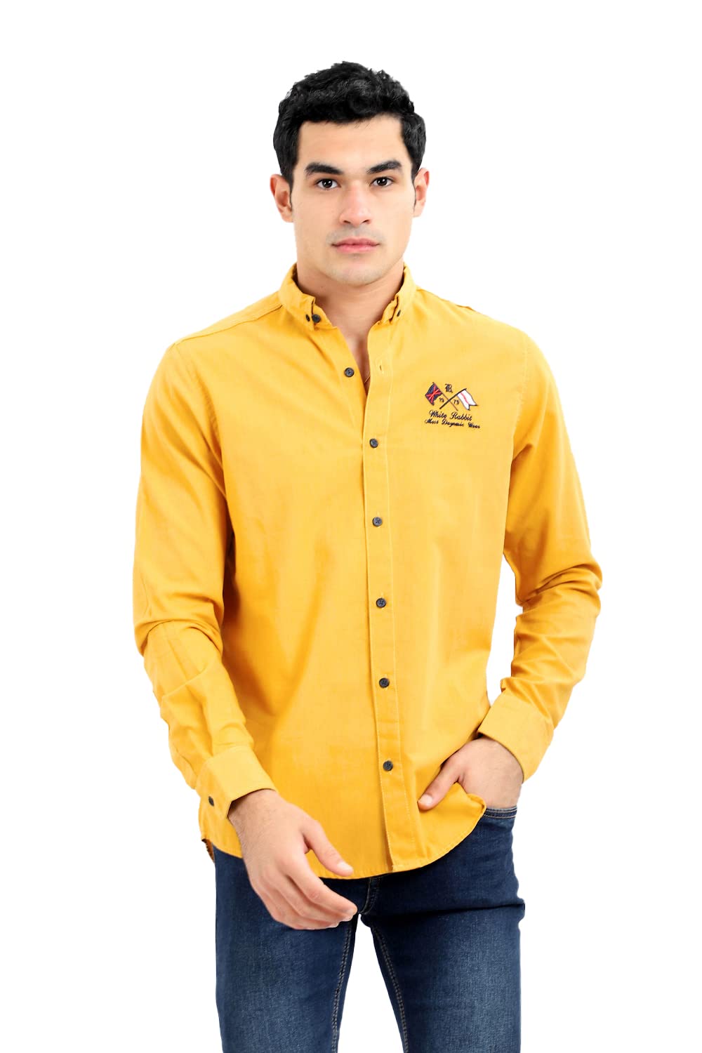 White Rabbit Men’s Shirt – Modern Style & Everyday Comfort